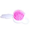 Artkingdome 5.3'' Cute Panda Handle Comb Toddler Hair Brush Detangling Anti-static Soft Massage for Kid's Curly Straight Wet Dry Hair brushes Hair Combs Gift Pink