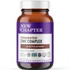 New Chapter Zinc Supplement, Fermented Zinc Complex, ONE Daily for Immune Support + Skin Health + Non-GMO Ingredients, Easy to Swallow & Digest, 30 Count (1 Month Supply)