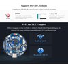 ESP32-S3 1.75inch AMOLED Round Touch Display Development Board, 466×466 Pixels, QSPI Interface, Onboard Dual Digital Microphone Array, Supports AI Speech Interaction, with Speaker
