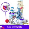 MEGA Pokemon Action Figure Building Toys, Piplup and Sneasel's Snow Day with 171 Pieces and Motion, 2 Poseable Characters, for Kids