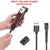 Anrom Replacement Charger Cord USB for Wahl Clipper, Charging Cable for Wahl 8164/8591/8148/8504/8171/8173/1919, Magic Senior Detailer Sterling-4 Cordless Clippers, for Finale & Vanish Shaver