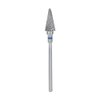 Nail Drill Bits, 3/32'' (2.35mm) Tungsten Steel Nail Art Manicure Drill Bits, Electric Pedicure Manicure Grinding Head Nail Polishing Accessory Portable Electric Nail Drill (Blue)
