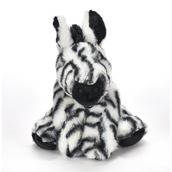 The Petting Zoo Zebra Stuffed Animal, Gifts for Kids, Wild Onez Zoo Animals, Zebra Plush Toy 8 inches