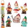 Safari Ltd. Gnome Family TOOB - Hand-Painted, 6 Pieces Lifelike Model Figures - Fun Educational Fantasy Toy for Boys, Girls & Kids Ages 3+