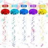 36PCS Retirement Party Decorations Happy Retirement Party Supplies Hanging Swirls Man Women Retirement Party Favors