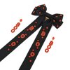 Halloween Hair Bow Clips for Women Halloween BOO Hair Clips Gothic Hair Bows Ribbon Halloween Party Costume Hair Accessories Halloween Party Favors
