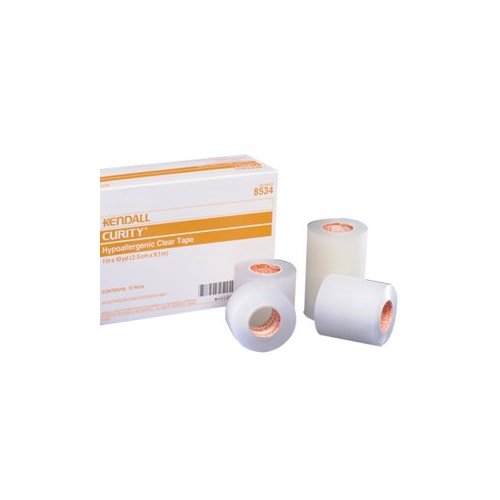 AliMed Curity Hypoallergenic Clear Tape 2" x 10 yds