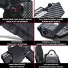 Rounded by Concealment Express OWB Paddle KYDEX Holster fits FNS 509 Compact | Left | Black