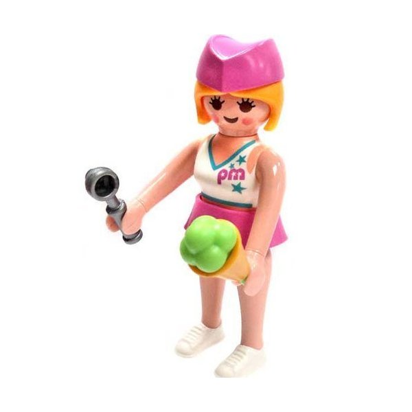 Playmobil - Series 7 Girl Themed Figure - ICE CREAM SHOP GIRL by PLAYMOBILÃ‚Â