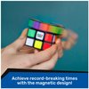 Rubik’s Cube, 3x3 Magnetic Speed Cube, Super Fast Problem-Solving Challenging Retro Fidget Toy Travel Brain Teaser, Easter Basket Stuffers, for Adults & Kids Ages 8+