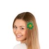 Aularso St.Patrick’s Day Hair Clips Irish Pattern Hair Clips Green Shamrock Hair Accessories Lucky Day Barrette for Women and Girls (E (Clover))