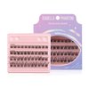 False Eyelashes Natural style, Multipack False Eyelashes, Lash Clusters, Lengthening Wisps', 10mm-12mm-14mm-16mm, Includes 4 Assorted Lengths Wisps, Contact Lens Friendly (Dense)