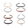 Suoirblss Plastic Tooth Hair Comb Headband Hard Headbands Ribbon Hairband Women Men Hair Accessory (style03)