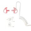 ProMaxPower Two-Way Portable Radio Earmold Insert Earplugs Earbuds for Acoustic Tube Earpiece Headset (Variety 6-Pack, 3 Sizes Each Side)