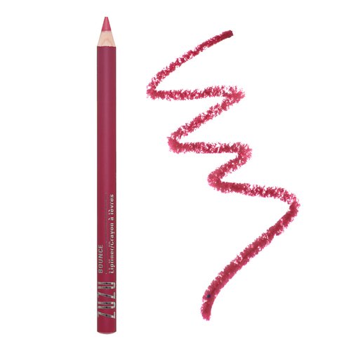 Zuzu Luxe Lip Pencil, Creamy Lipliner, long lasting, Infused with Jojoba Seed Oil and Aloe for ultra hydrated lips. Natural, Paraben Free, Vegan, Gluten-free,Cruelty-free, Non GMO, (1, Bounce)