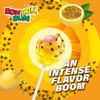 Colombina Bon Bon Bum Lollipops w/Bubble Gum Center - Individually Wrapped, Exotic Maracuya Suckers, Gluten-Free - Ideal for Party Favors, 28.8 oz bag, (48 count)