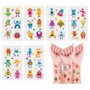 24 Sheets Robot Temporary Tattoos, Birthday Decorations Robot Party Favors