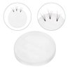 Eyelash Extension Pad, Professional Clear Thick Reusable Round Silicone Eyelash Extension Stand Holder Pallet Eyelash Pad Makeup Tool for Easy Pick Up False Eyelash False Eyelash Holder Pads