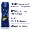 Suave Men 2 in 1, Hair and Body Wash, 15 Fl Oz