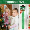 VioraWhite 36 Sets Christmas Craft Kits Christmas Ornaments Stick DIY Winter Craft Stick Bulk Santa Snowman Elf Reindeer Ornaments Art Sets for Kids Holiday Classroom Activities Party Favors