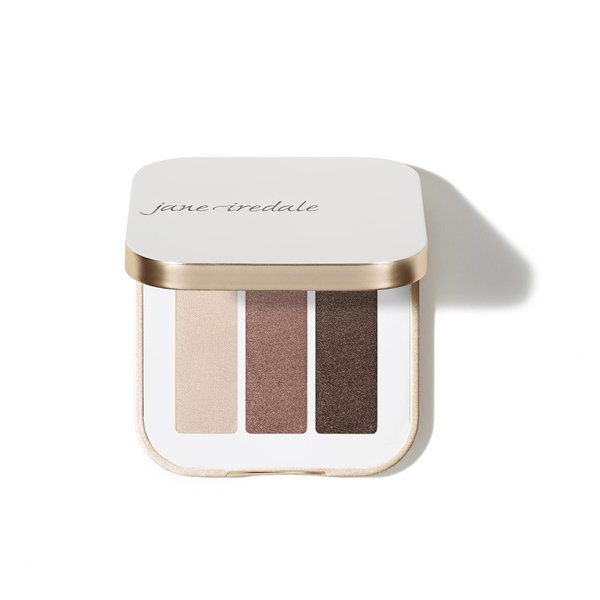 jane iredale PurePressed Eye Shadow Triple, Pink Quartz, 0.06 oz.Powder