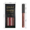 KARNAR 3Pcs Deep Red Brown Matte lipstick Set, Lip Stain Waterproof Lip Gloss Gift Set,Lippies Lip Matte Makeup Lipgloss Beauty Cosmetics Kit (SET02)