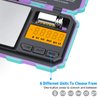 (Upgradaed) AMIR Digital Mini Scale, 200g /0.01g Pocket Scale, 50g Calibration Weight, Electronic Smart Scale, 6 Units, LCD Backlit Display, Tare, Auto Off, Stainless Steel (Battery Included)