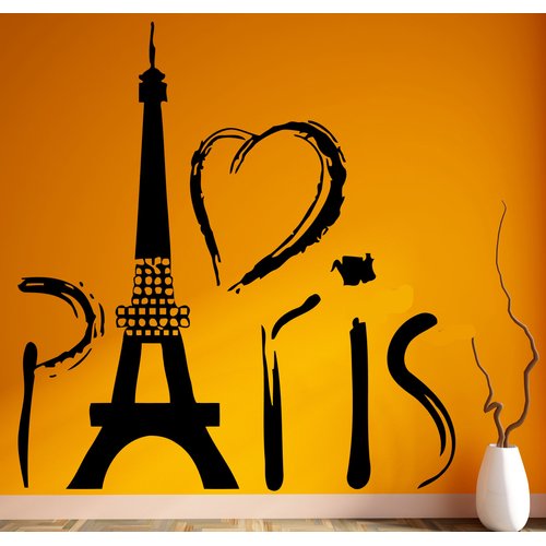 DesignToRefine Paris Eiffel Tower Europe Tourist Mural Wall Art Decor Vinyl Sticker z706