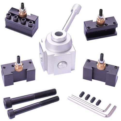 JWGJW 120034 Mini Lathe Quick Change Tool Post,Lathe Tool Holder,Axa Tool Holder