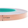 Zehhe Copper Foil Tape with Double-Sided Conductive - EMI Shielding,Stained Glass,Soldering,Electrical Repairs,Paper Circuits,Grounding (1/4inch)