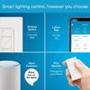 Lutron Caseta Smart Lighting Dimmer Switch Starter Kit with Caseta Smart Hub and Pico Bracket | Works with Alexa, Google Assistant, Ring, Apple Home | P-BDG-PKG1W-A, White