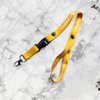Desert Cactus Virginia Commonwealth University Lanyard VCU Rams Car Keys ID Badge Holder Keychain Detachable Breakaway Snap Buckle (Yellow)