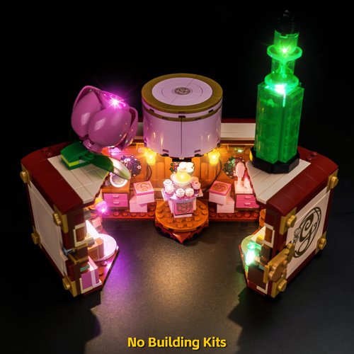 BrickBling LED Lighting Kit Compatible with Lego Wicked Glinda & Elphaba's Dormitory, Creative Light Compatible with Lego 75683-No Building Kit