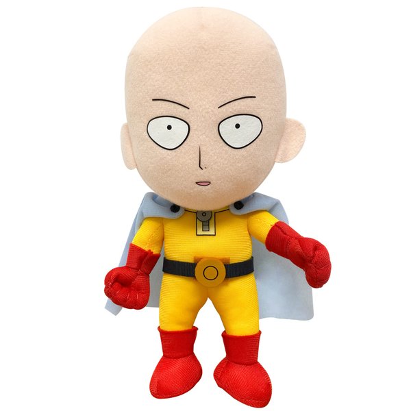 Great Eastern GE-52218 One Punch Man Saitama Stuffed Plush, 7.5"