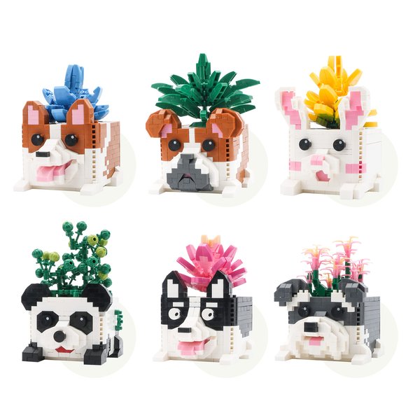 Kurimiaro Succulent Flowers Building Blocks Set for Adults, Bouquet Botanical Collection of Animal Bonsai Kits, Mini Artificial Succulent Plants Display, Creative Presents Toys for Kids (2765PCS)