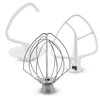 Stainless Steel K45DH Coated Anti-Stick Dough Hook & K45WW Wire Whip & K45B Coated Flat Beater Stand Mixer Accessories For Kitchen Tilt-Head Aid Stand Mixer by puxyblue
