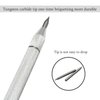 NEPAK 4 Pack Metal Scribe Tool,Tungsten Carbide Scriber Pen with Magnet, for Machinist,Engraving,Welding(with 24 Marking Tips)
