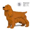 JEKCA English Cocker Spaniel 01S-M03 | Plastic Building Blocks | Age 14+