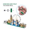 Kadablk Architecture Series Mini Bricks for Adults and Teens, London Skyline Collection 3430PCS,Micro Mini Blocks Set Model Kit,Landmark Model