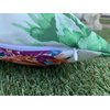 Outdoor Throw Pillow Cover, Pineapple, Palm tree, Uplifting, Vivid, Water Color, Premium High Quality Moisture Resistant.