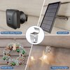 10 Pack Vinyl Siding Clips, No-Hole Outdoor Siding Hanger Camera Mount Clips for Blink, Ring, Arlo, Doorbell, Vinyl Siding Hooks for Hanging Lights, Decors