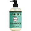Mrs. Meyer's 651344EA Clean Day Liquid Hand Soap, Basil, 12.5 oz