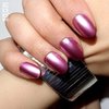 MODE Chrome Nail Enamel Shade #107 Metallic Mauve Pink with Matte Metal Finish – Fast Dry, Cruelty Free, Vegan Salon Nail Polish Made in the Beautiful USA