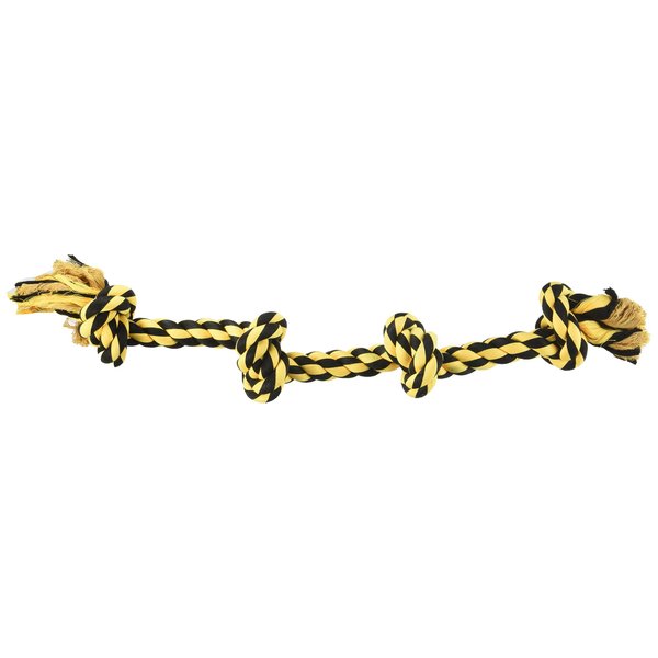 Multipet Nuts for Knots Long 4 Knot Rope Dog Toy