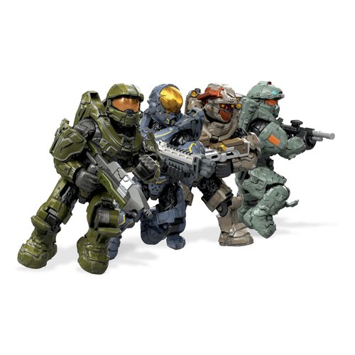 Mega Construx Halo Operation Bronze Cobra Drop Pod Micro Action Figure Building Set