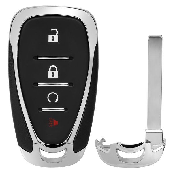 NPAUTO Key Fob Replacement Fits for 2017-2018 Chevy Bolt, 2018-2020 Equinox, 2017-2020 Trax, 2018-2020 Sonic, 2016-2019 Volt, Keyless Entry Remote Control Start Proximity Smart Car Key Fobs, HYQ4AA