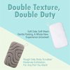 myHomeBody Dual-Texture Shower Sponge Exfoliating Sponge | Bath Sponge for Women | Body Scrubber Body Exfoliator | Body Sponge, Loofah Sponge for Men | Exfoliating Sponge, 1pc
