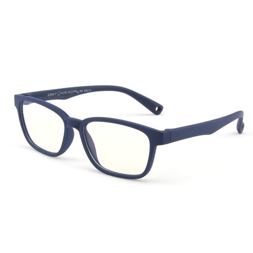 FOURCHEN Anti Blue Light Glasses for Kids Computer Glasses,UV Protection Anti Glare Eyeglasses Computer Glasses Video Gaming Glasses for Children (Matte Blue)