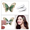 100pcs Alligator Duckbill Hair Clips Metal Single Prong Hair Clip Hairpins Teeth Bows Professional Sectioning Clips DIY Hair Accessories for Women Girls Salon Styling, Silver