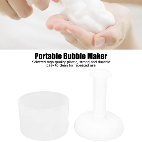 Face Foam Maker, Rich Cream Foamer Skincare Tools Facial Cleanser Foam Cup Portable Plastic Whip Bubble Maker Face Wash Foamer Cup Facial Skin Cleansing Care Tool for Making Cleanser Bubble